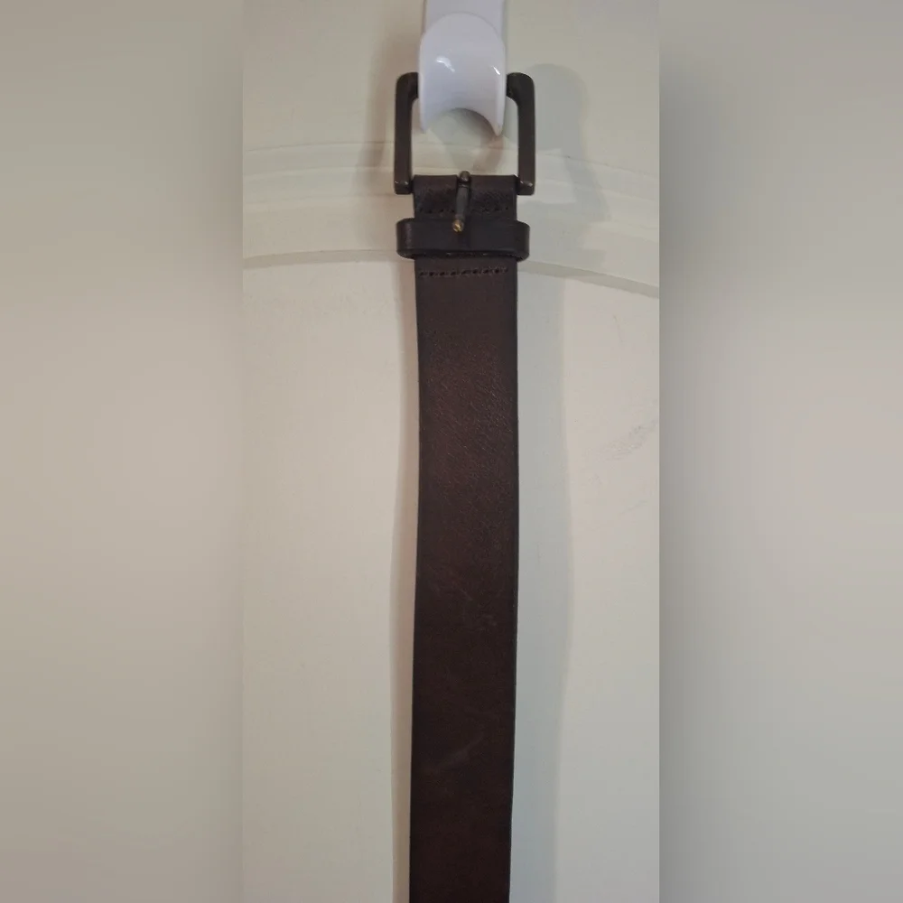 Banana Republic Brown Leather Mens Belt Sz 36 Bogo Casual Office Profesional
